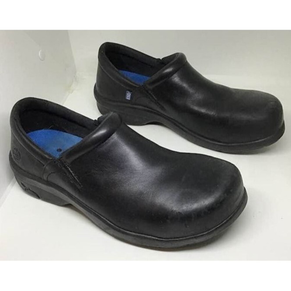 Timberland PRO Newbury Women Steel Toe Work Shoes Black 10 Slip Resistant Casual